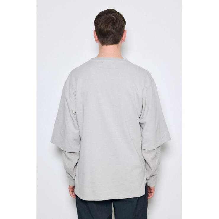 ワッフルレイヤードロンTEE | AZUL BY MOUSSY | 詳細画像30 