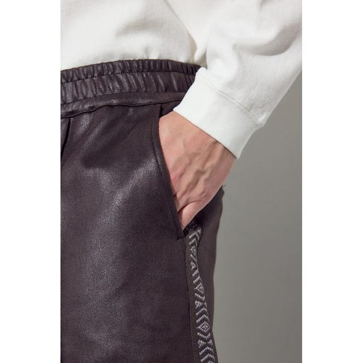 フェイクレザーラインパンツ | AZUL BY MOUSSY | 詳細画像22 