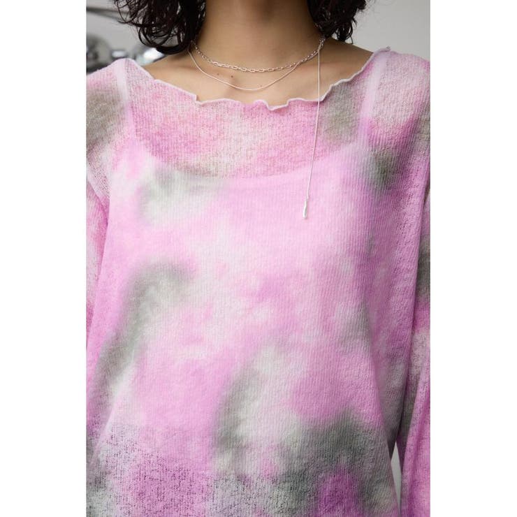 タイダイリブカットソー | AZUL BY MOUSSY | 詳細画像18 