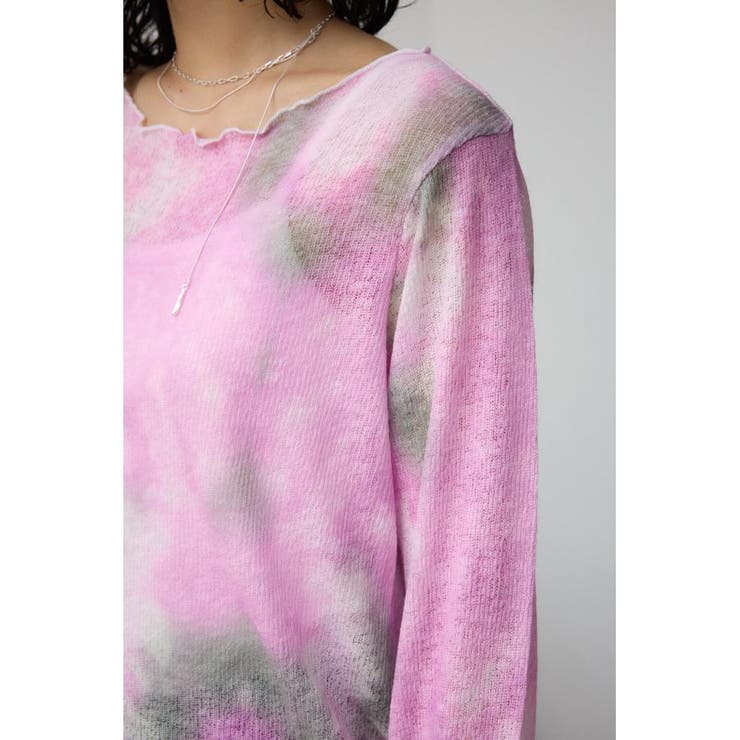 タイダイリブカットソー | AZUL BY MOUSSY | 詳細画像19 