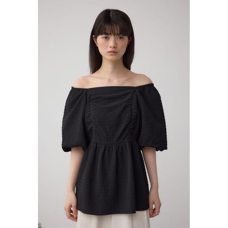 2WAYペプラムギャザーブラウス | AZUL BY MOUSSY | 詳細画像20 