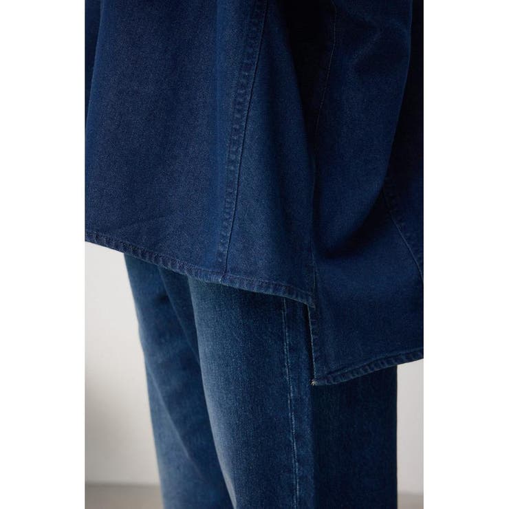 C/T冷感デニムドルマンシャツ | AZUL BY MOUSSY | 詳細画像21 
