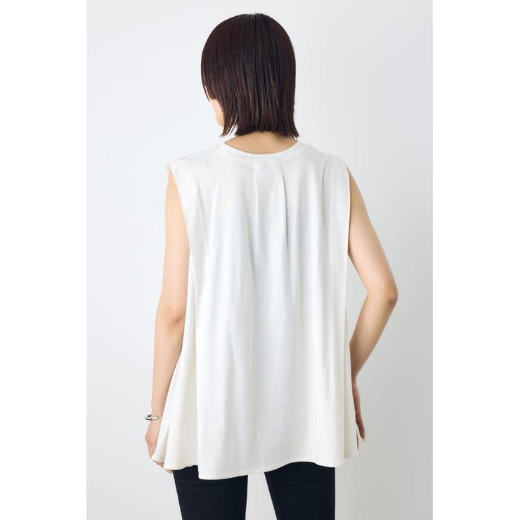 リュクスフローノースリフレアカットトップス | AZUL BY MOUSSY | 詳細画像5 