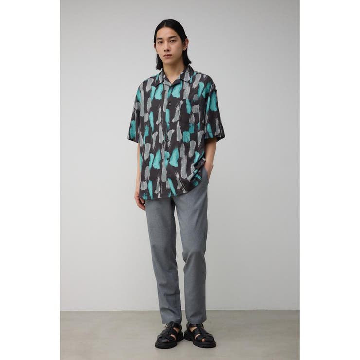 ランダムペイント開襟シャツ | AZUL BY MOUSSY | 詳細画像28 