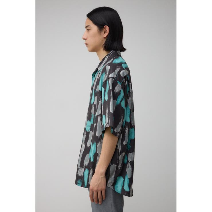 ランダムペイント開襟シャツ | AZUL BY MOUSSY | 詳細画像30 