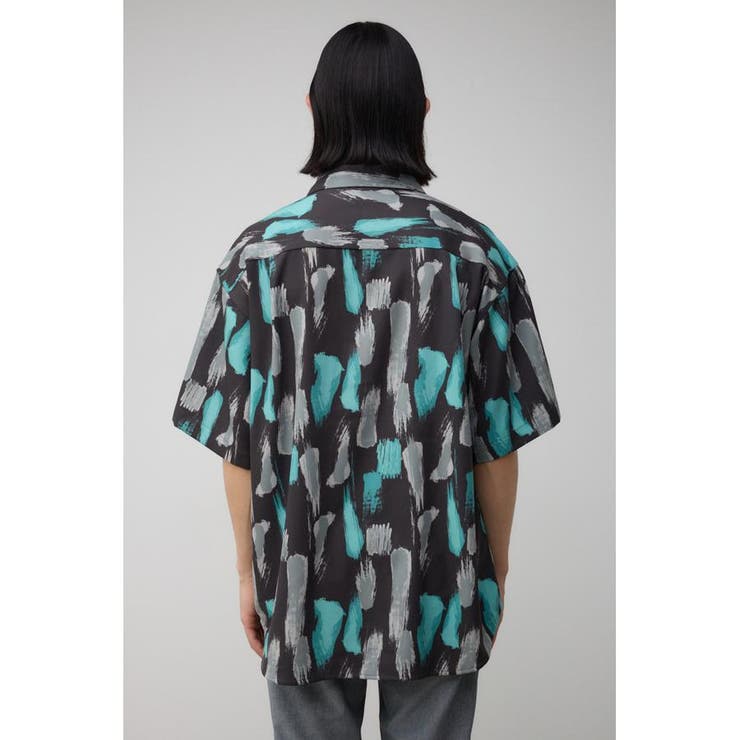 ランダムペイント開襟シャツ | AZUL BY MOUSSY | 詳細画像31 