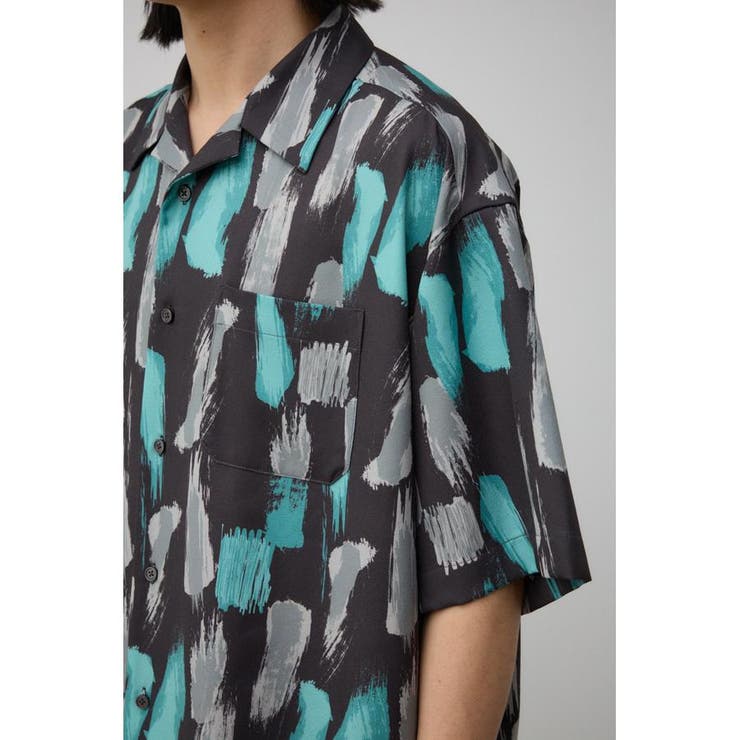 ランダムペイント開襟シャツ | AZUL BY MOUSSY | 詳細画像33 