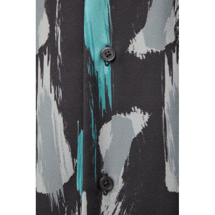 ランダムペイント開襟シャツ | AZUL BY MOUSSY | 詳細画像35 