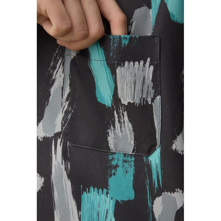 ランダムペイント開襟シャツ | AZUL BY MOUSSY | 詳細画像34 