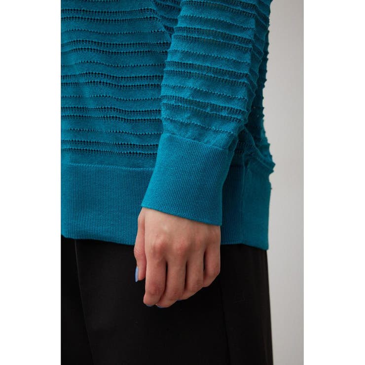 シャドーボーダーニットカーディガン | AZUL BY MOUSSY | 詳細画像30 