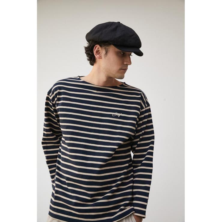 ELBOW PATCH BORDER TOPS[品番：AZLW0020755]｜AZUL BY MOUSSY