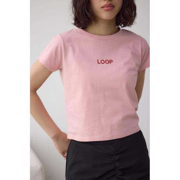 PNK | グリッタープリントTシャツ | AZUL BY MOUSSY