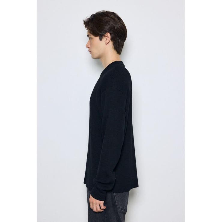 ハニカムクルーネックニットトップス | AZUL BY MOUSSY | 詳細画像17 