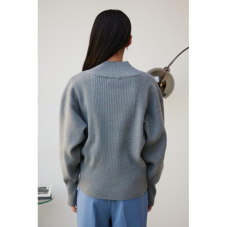 ジップアップニットブルゾン | AZUL BY MOUSSY | 詳細画像26 