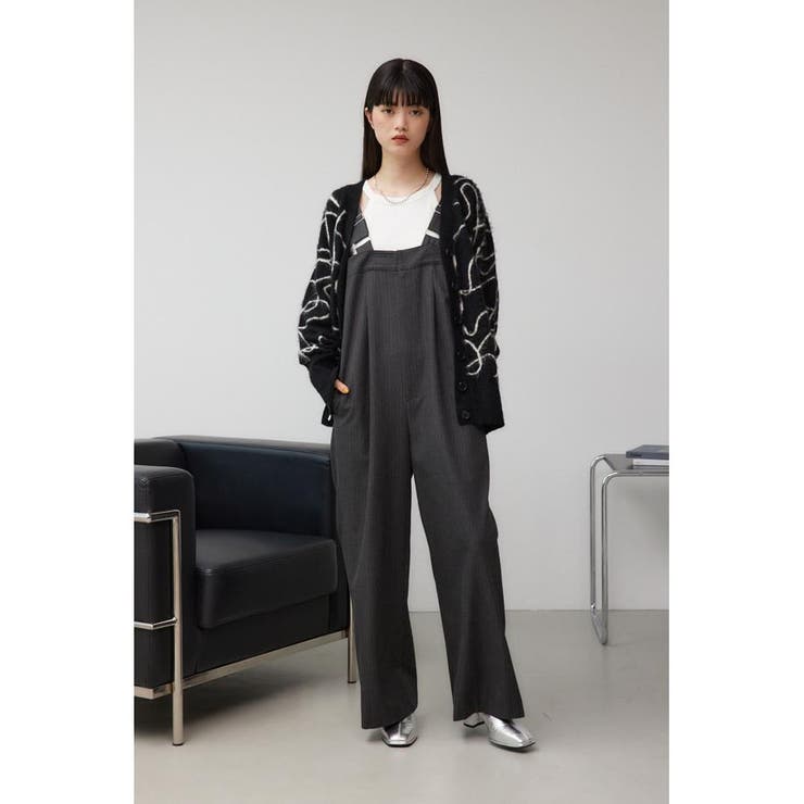 ライン柄ニットカーディガン[品番：AZLW0022638]｜AZUL BY MOUSSY