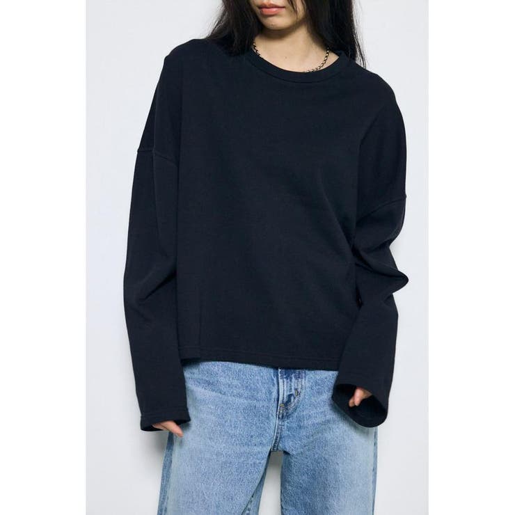 スリットヘムルーズプルオーバー | AZUL BY MOUSSY | 詳細画像3 