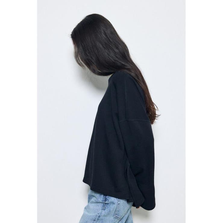 スリットヘムルーズプルオーバー | AZUL BY MOUSSY | 詳細画像4 