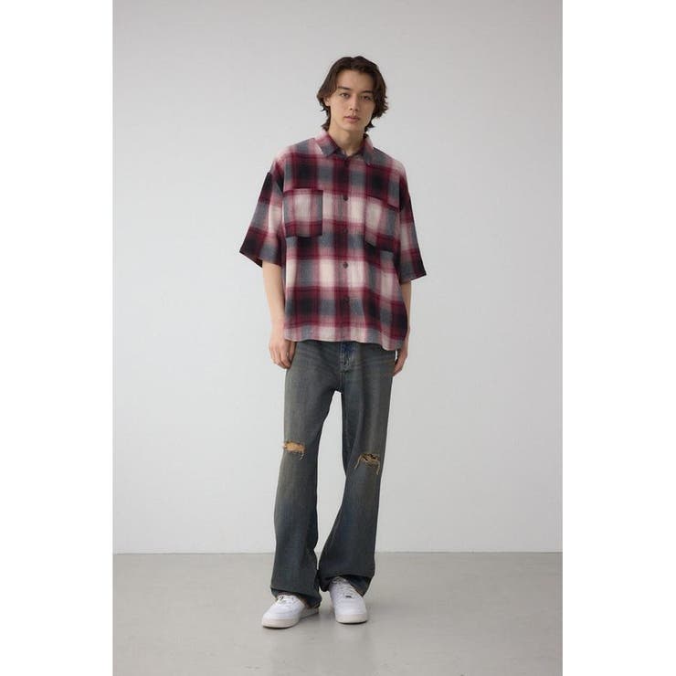 シアーチェックシャツ | AZUL BY MOUSSY | 詳細画像27 