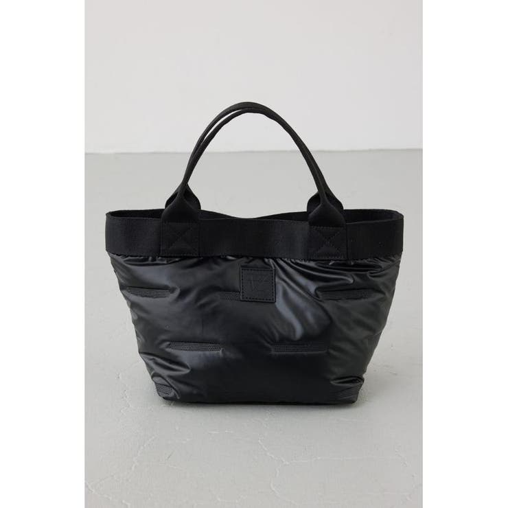 BLK | パファーミニトートバッグ | AZUL BY MOUSSY