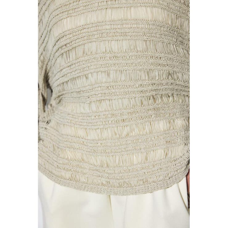 テープヤーンドルマンニットトップス | AZUL BY MOUSSY | 詳細画像26 