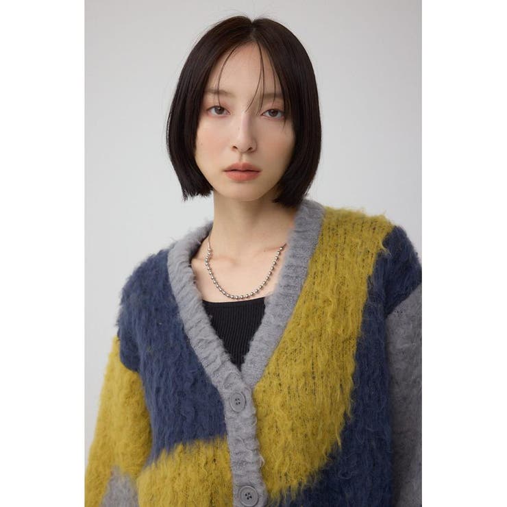 ブロッキンググラデーションカーディガン | AZUL BY MOUSSY | 詳細画像28 