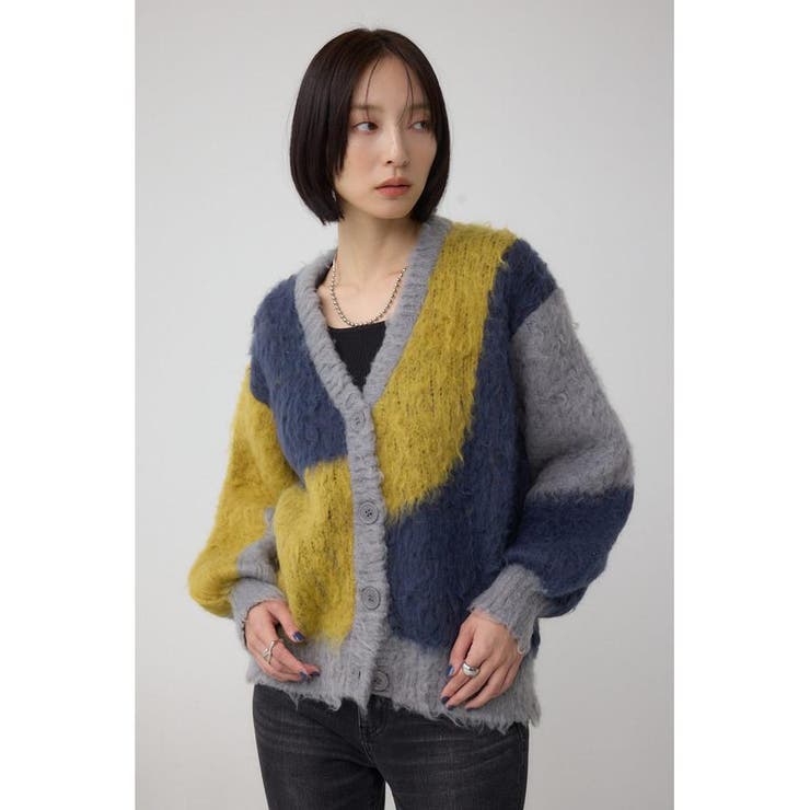 ブロッキンググラデーションカーディガン | AZUL BY MOUSSY | 詳細画像29 