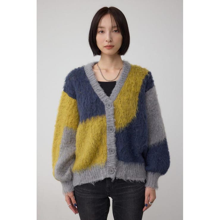 ブロッキンググラデーションカーディガン | AZUL BY MOUSSY | 詳細画像31 