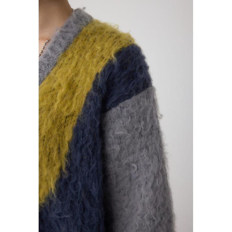 ブロッキンググラデーションカーディガン | AZUL BY MOUSSY | 詳細画像35 