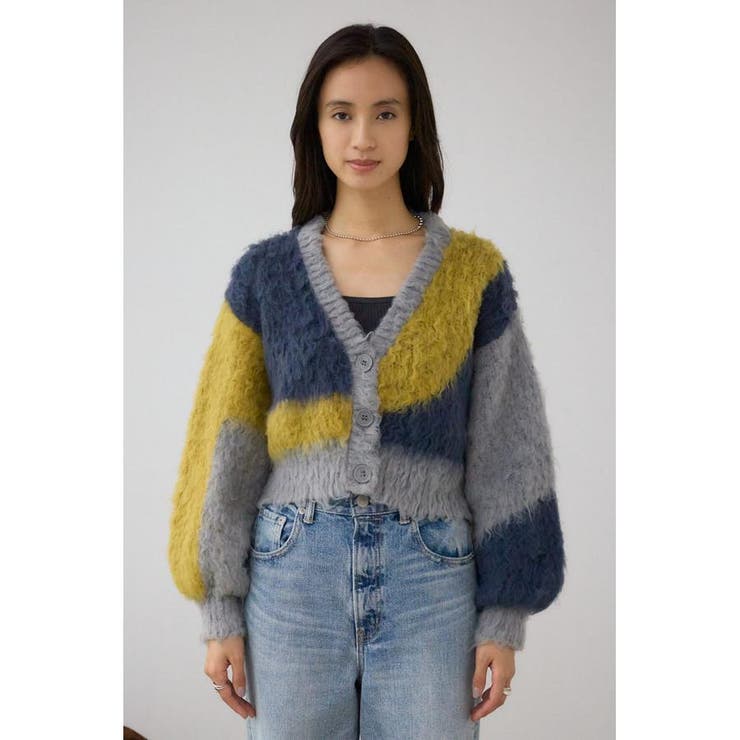 ブロッキンググラデーションカーディガン | AZUL BY MOUSSY | 詳細画像38 