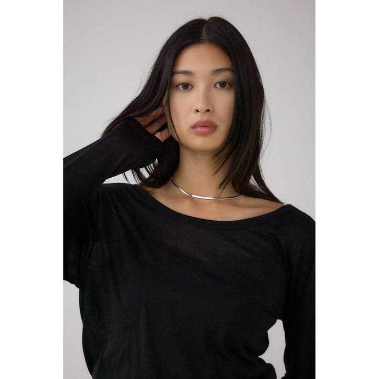 シアーロングスリーブTシャツ | AZUL BY MOUSSY | 詳細画像13 