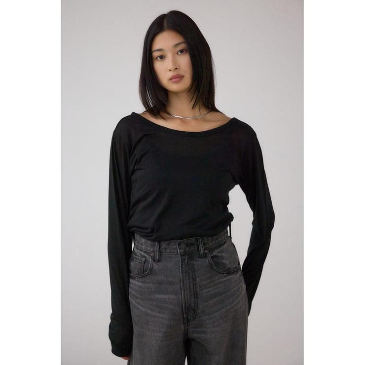 シアーロングスリーブTシャツ | AZUL BY MOUSSY | 詳細画像14 
