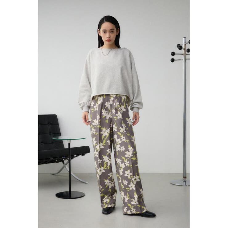 フラワープリントイージーワイドパンツ | AZUL BY MOUSSY | 詳細画像13 