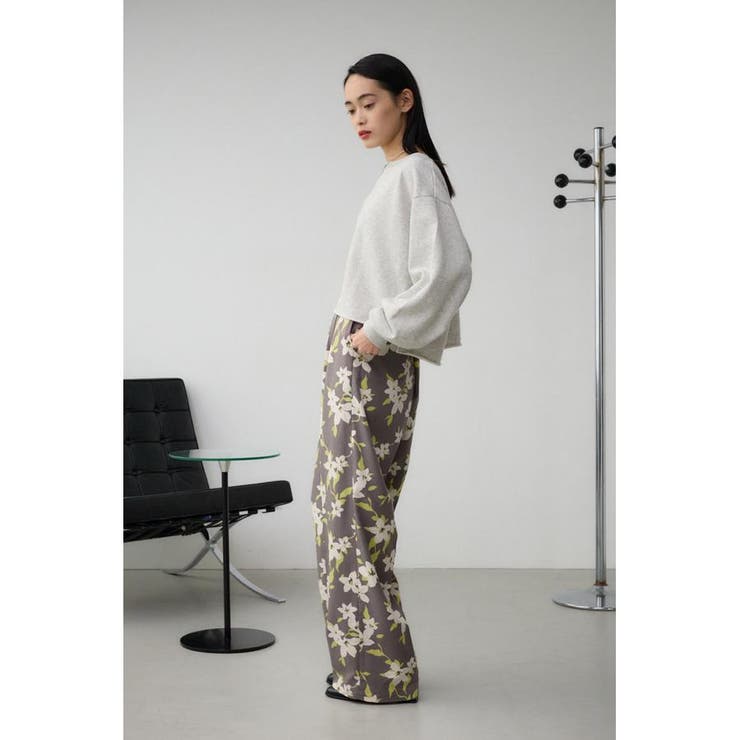 フラワープリントイージーワイドパンツ | AZUL BY MOUSSY | 詳細画像14 