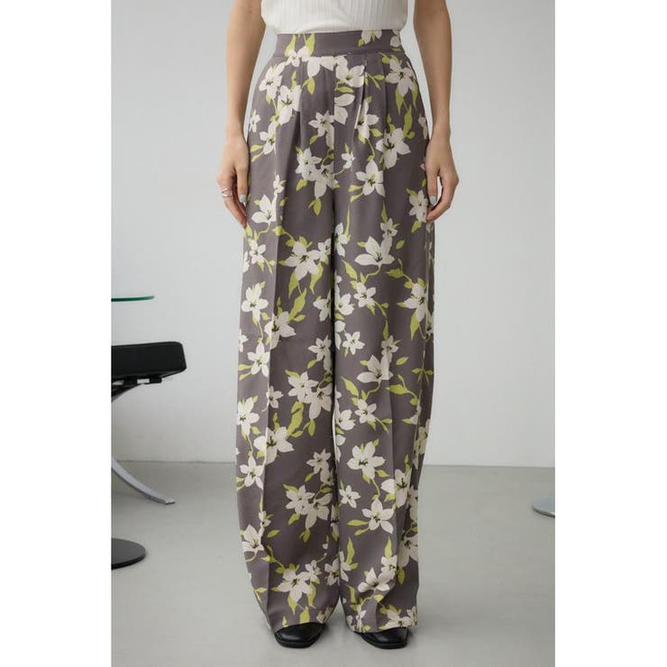 フラワープリントイージーワイドパンツ | AZUL BY MOUSSY | 詳細画像15 
