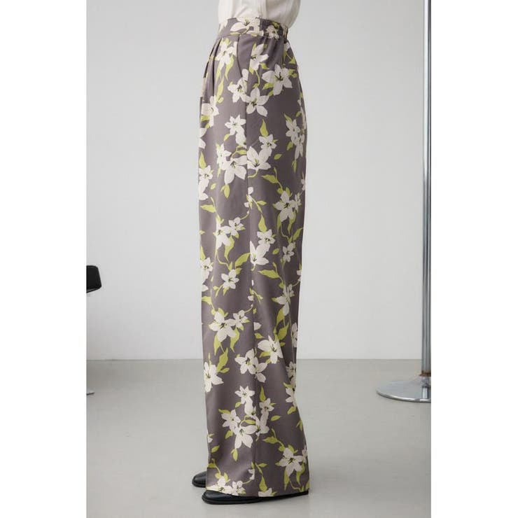 フラワープリントイージーワイドパンツ | AZUL BY MOUSSY | 詳細画像16 