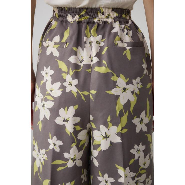 フラワープリントイージーワイドパンツ | AZUL BY MOUSSY | 詳細画像19 