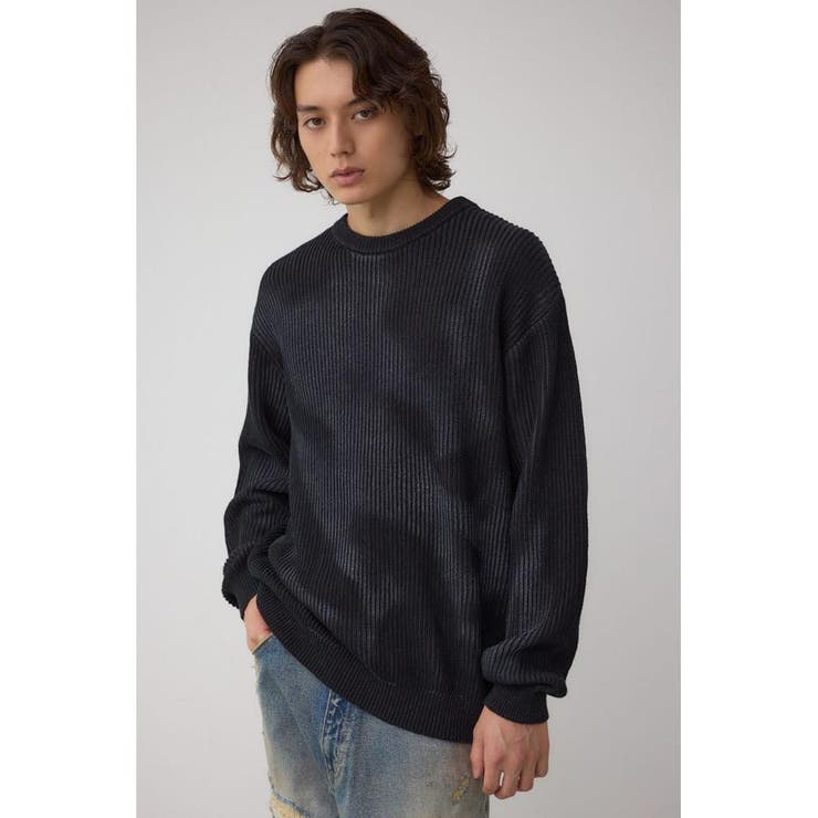 シャドウスプレーリブニット | AZUL BY MOUSSY | 詳細画像3 