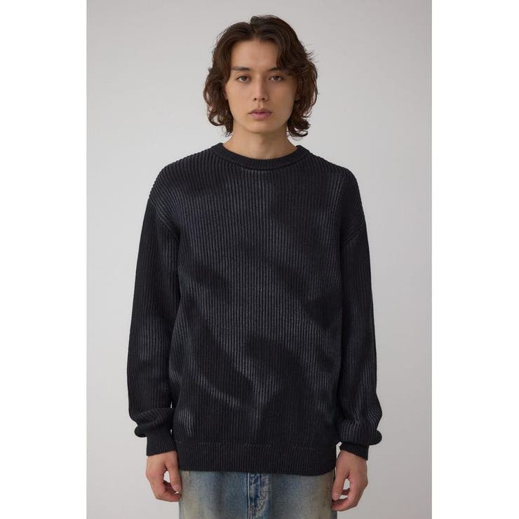 シャドウスプレーリブニット | AZUL BY MOUSSY | 詳細画像5 