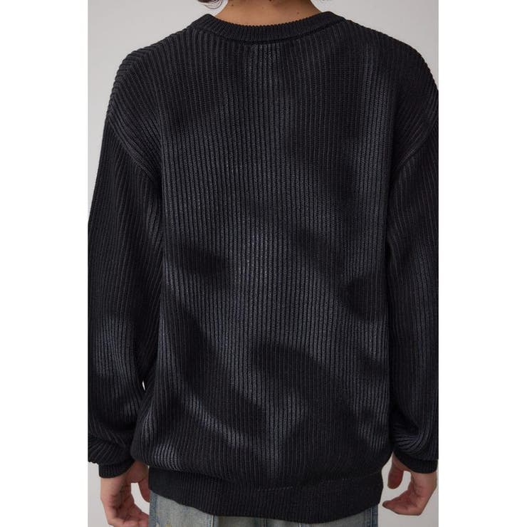 シャドウスプレーリブニット | AZUL BY MOUSSY | 詳細画像9 