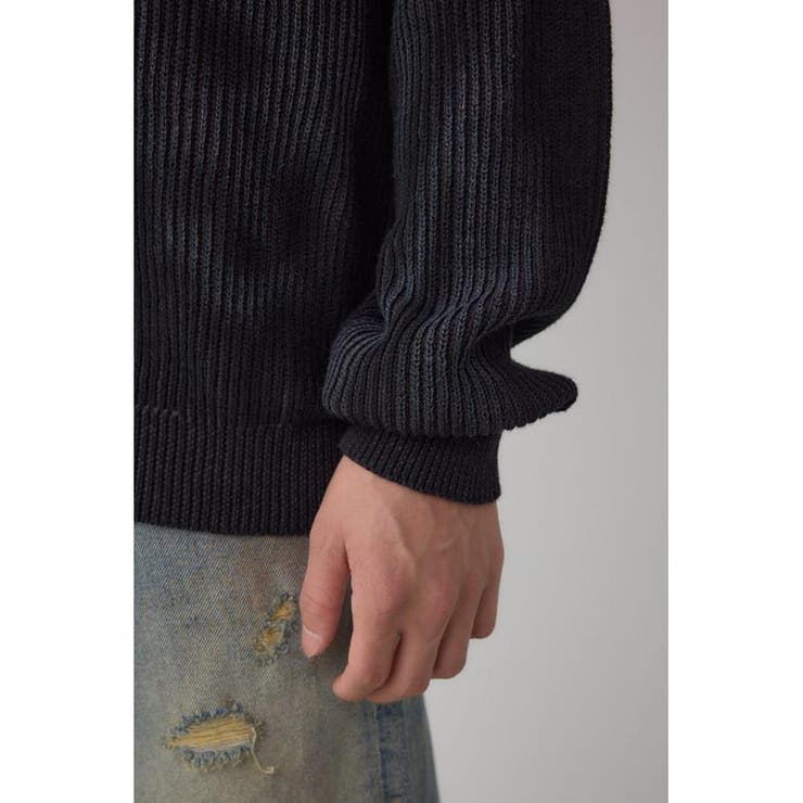 シャドウスプレーリブニット | AZUL BY MOUSSY | 詳細画像12 