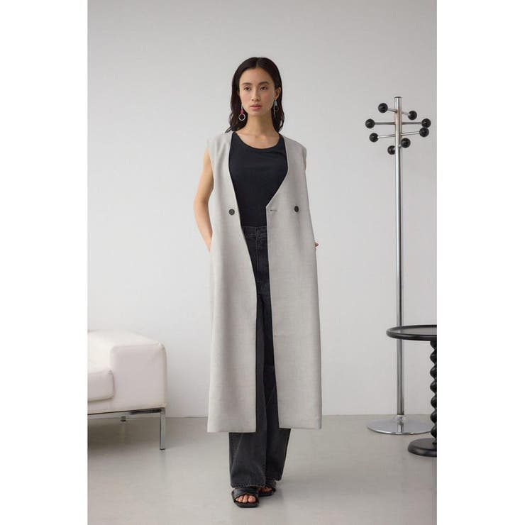 イージーケアリネンライクジレ | AZUL BY MOUSSY | 詳細画像39 