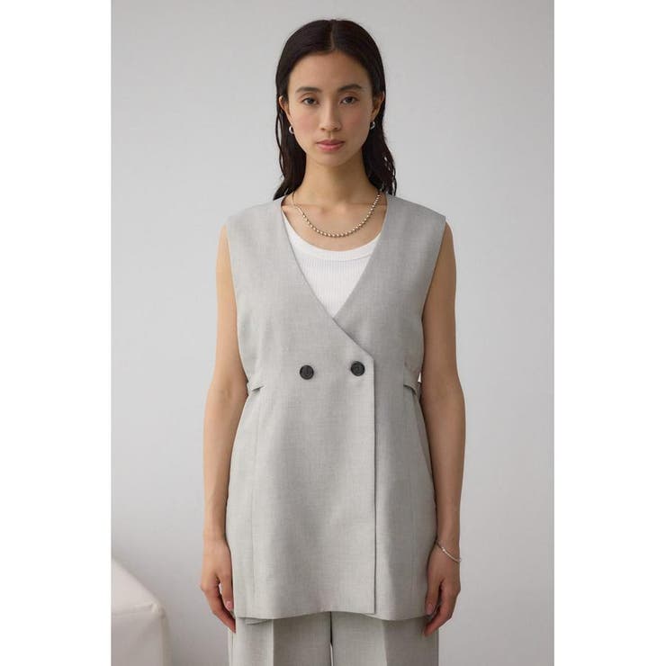 イージーケアリネンライクジレ | AZUL BY MOUSSY | 詳細画像40 