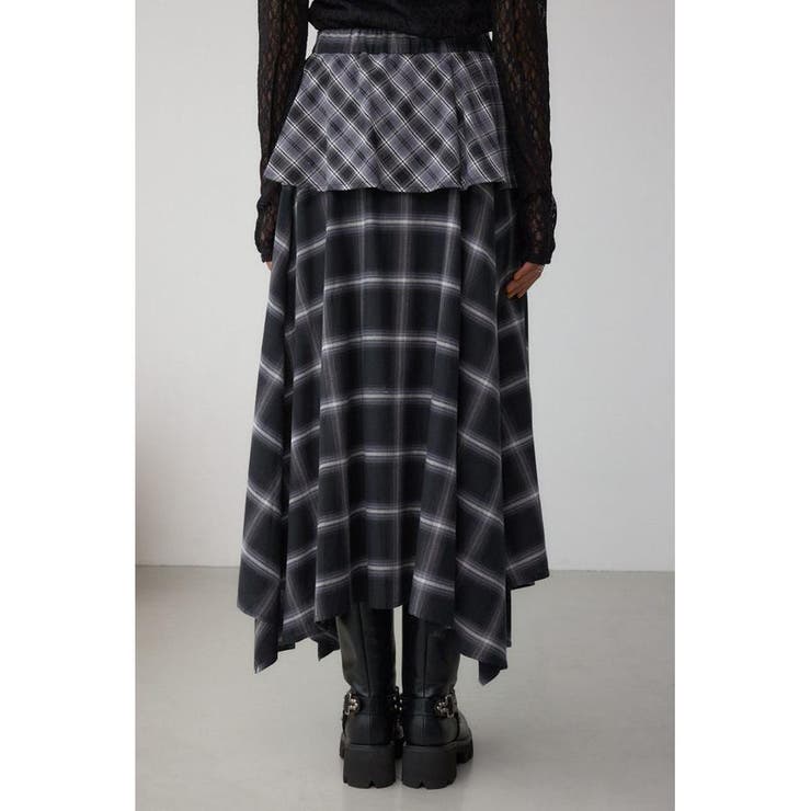 イレヘムチェックスカート | AZUL BY MOUSSY | 詳細画像7 