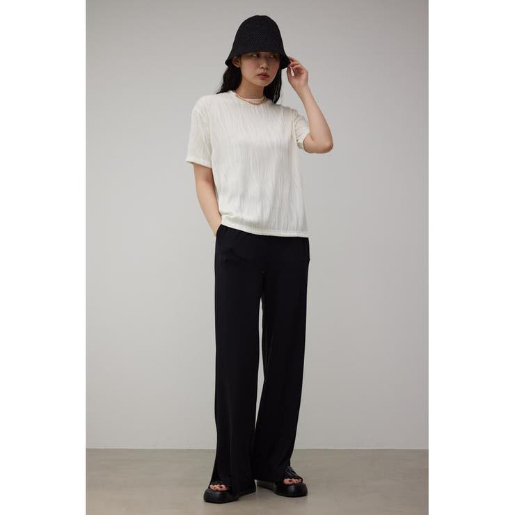 ソリッドテクスチャボクシーTシャツ | AZUL BY MOUSSY | 詳細画像4 