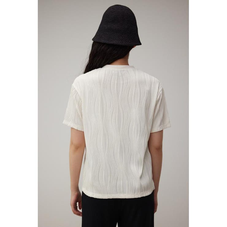 ソリッドテクスチャボクシーTシャツ | AZUL BY MOUSSY | 詳細画像7 