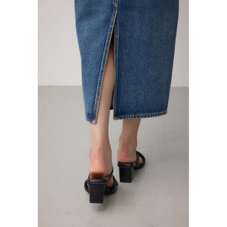 C/T冷感サイドゴムデニムスカート | AZUL BY MOUSSY | 詳細画像13 