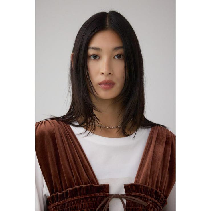 ベロアリボンベスト | AZUL BY MOUSSY | 詳細画像12 