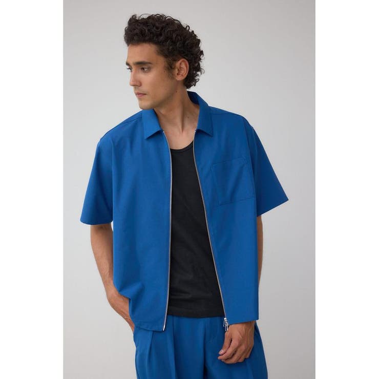 C/Tテックドッツジップシャツ | AZUL BY MOUSSY | 詳細画像15 