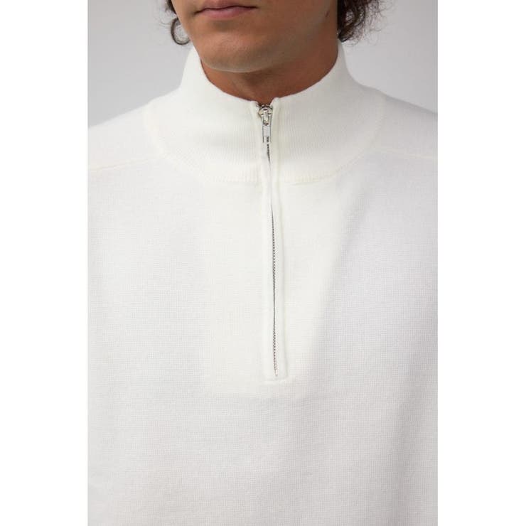 ミラノリブハーフジップ | AZUL BY MOUSSY | 詳細画像8 