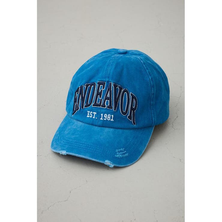 ピグメントダメージ3D刺繍キャップ | AZUL BY MOUSSY | 詳細画像20 